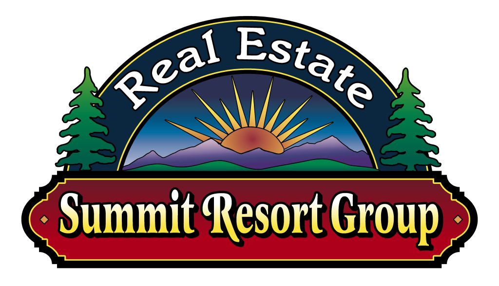 Summit Resort Group Real Estate logo showing name and sun over mountains